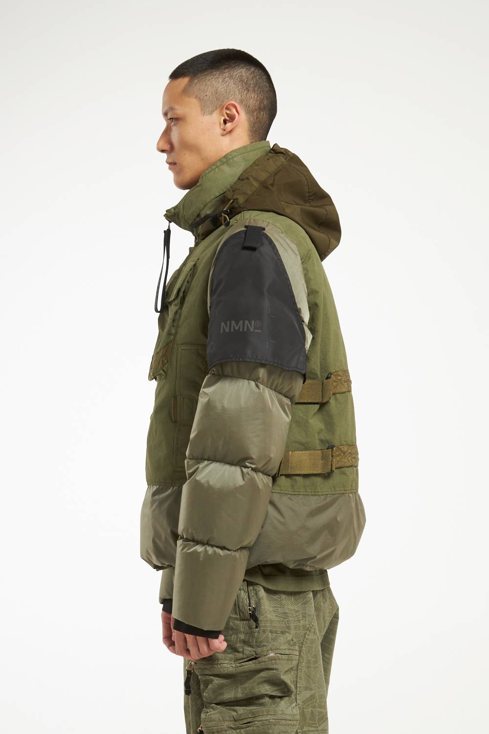 NemeN NMN_I22240_201 [ARMY – MULTIFABRIC DOWN JKT] Ultimo giorno