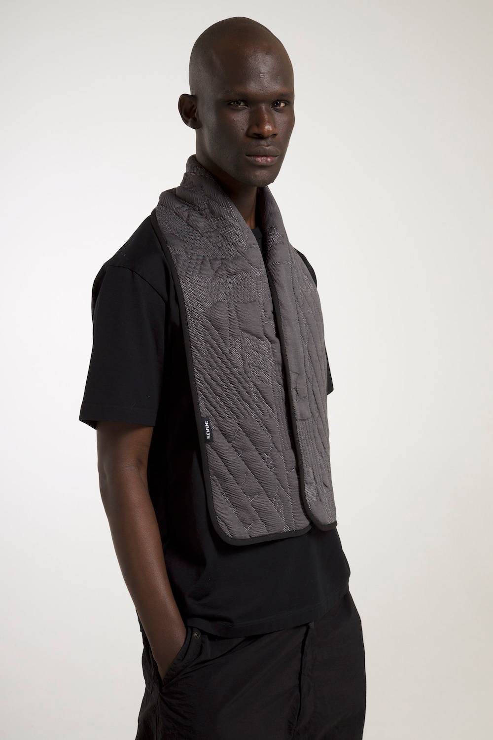 NemeN NMN_I22006AC_170 [HYPERLINES SCARF] Pezzi Unici