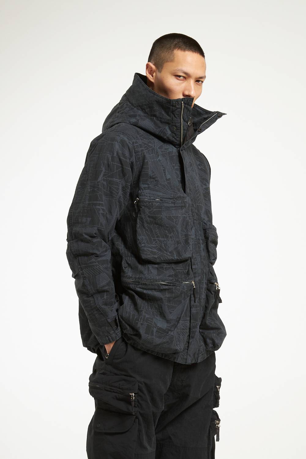 NemeN NMN_I22239/1_111 [JAVA MULTIPOCKET PARACHUTE SMOCK] Consegna Veloce