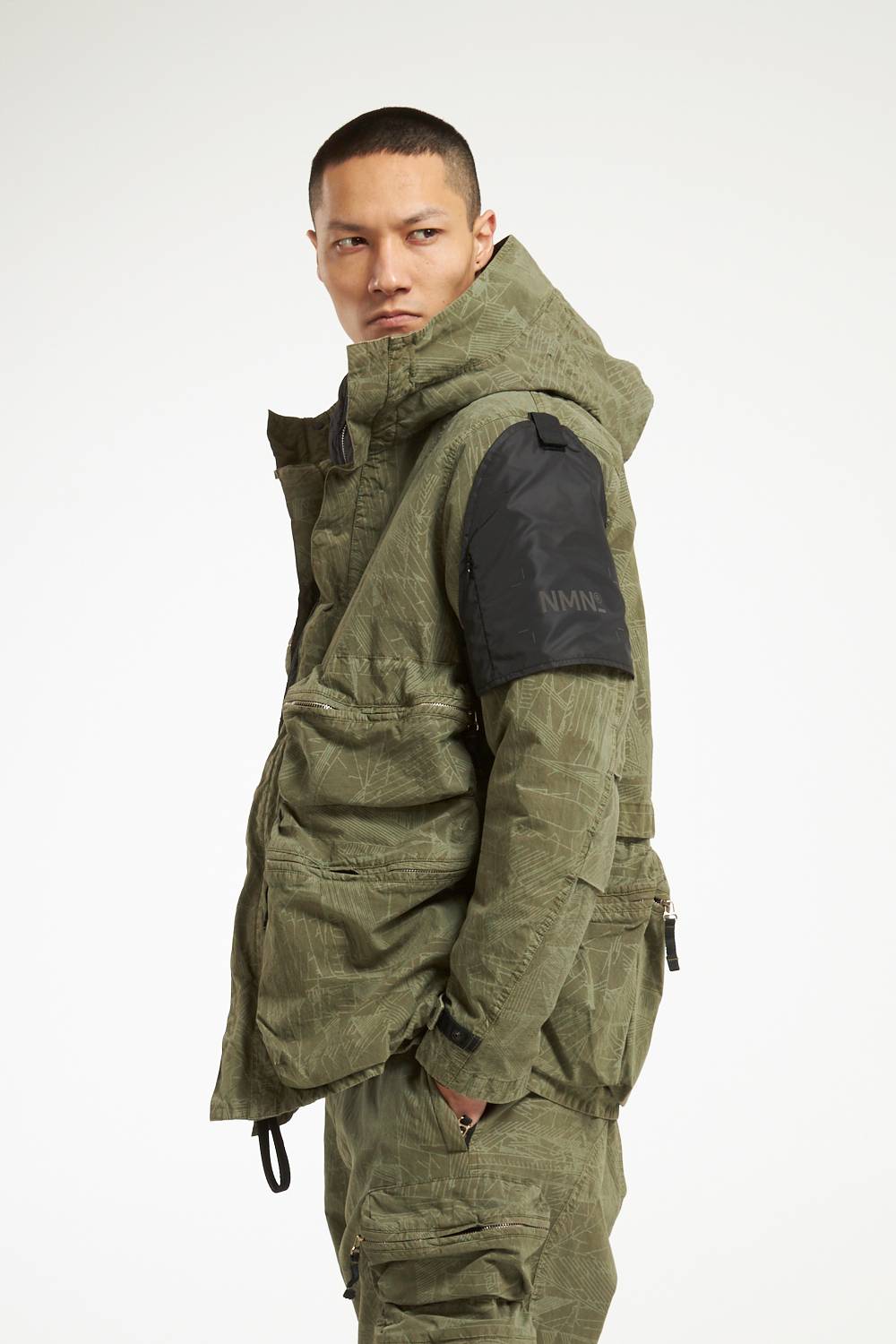 NemeN NMN_I22239/1_177 [JAVA MULTIPOCKET PARACHUTE SMOCK] Promozione Limitata