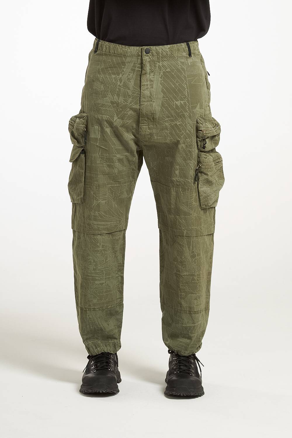 NemeN NMN_I22039P/1_177 [JAVA MULTIPOCKET PARACHUTE PANT] Fino Al -60%