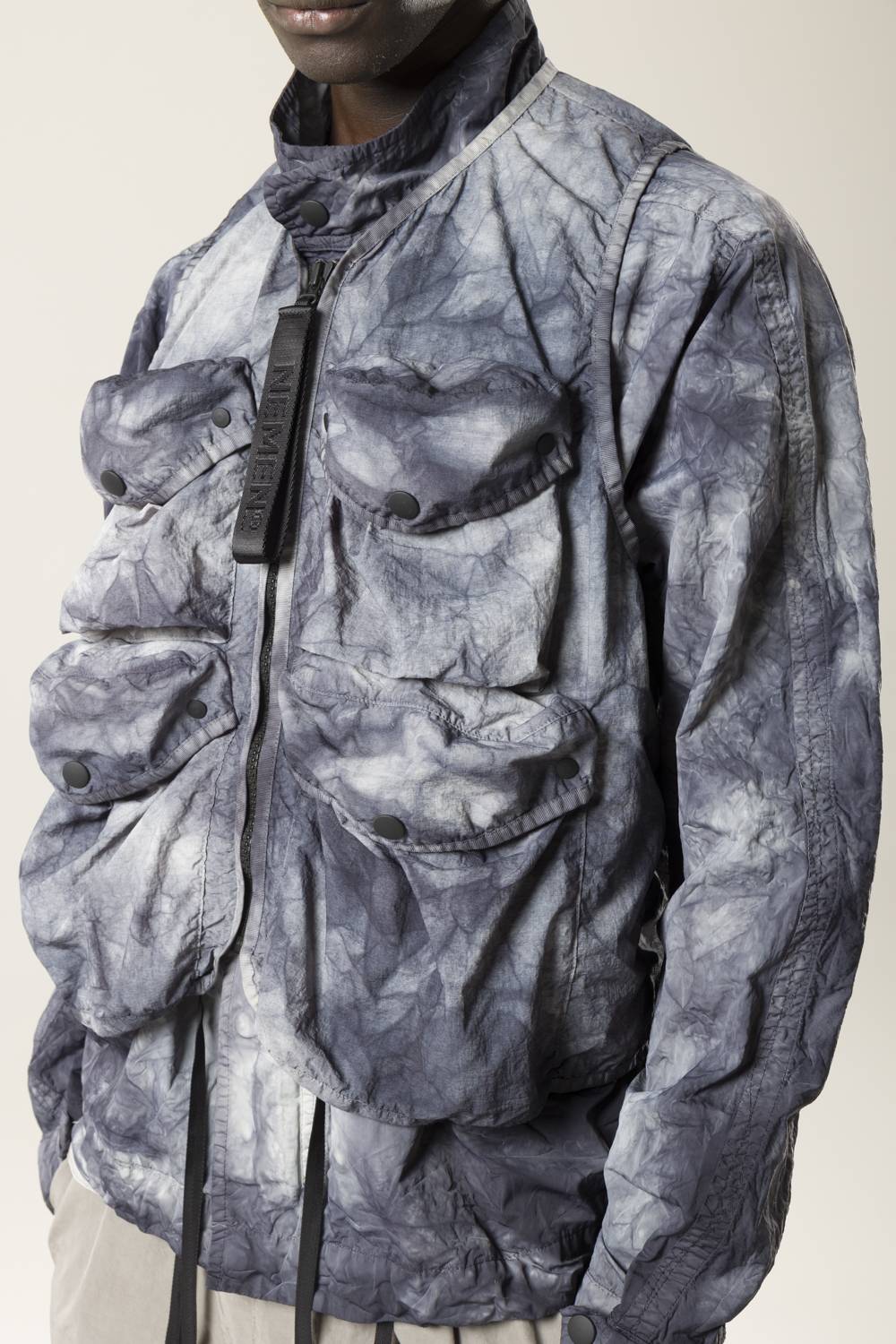 NemeN NMN_E22237_120 [TIE-DYE GUARD VEST] Vendita Calda