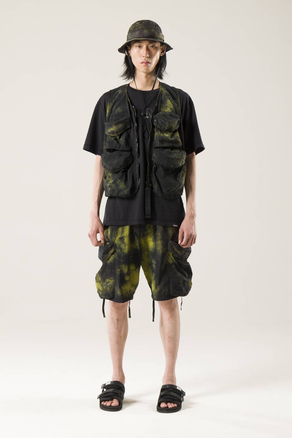 NemeN NMN_E22237_158 [TIE-DYE GUARD VEST] Vendita Economica
