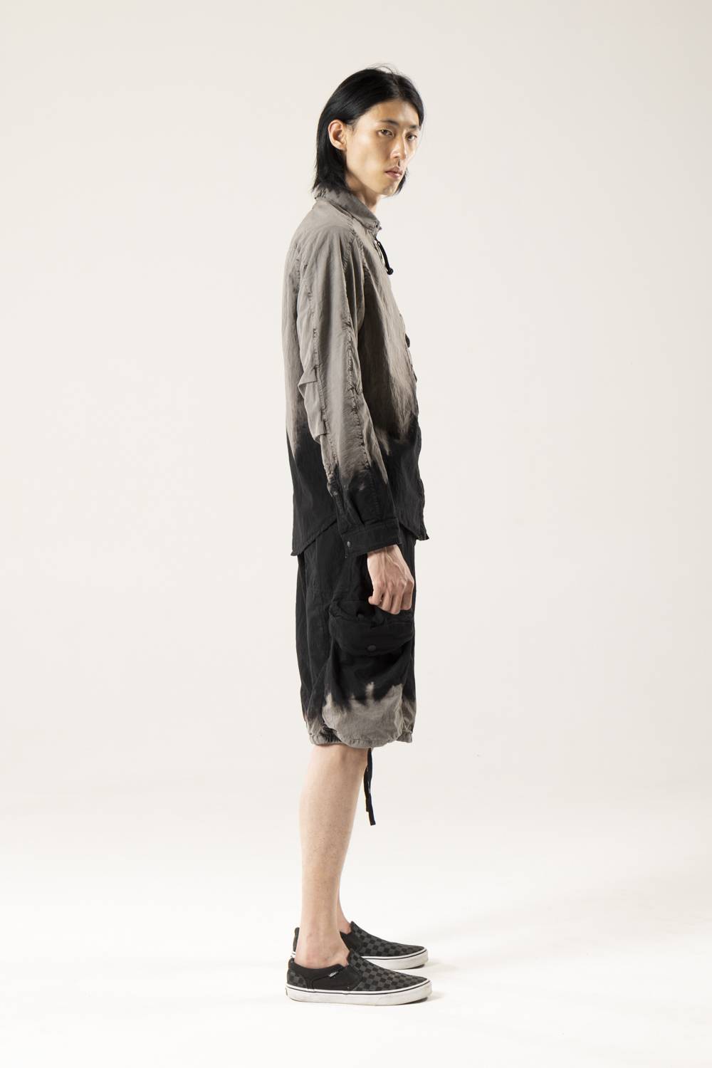 NemeN NMN_E22230_190 [ALMA DISCHARGED CARGO OVERSHIRT] Moda