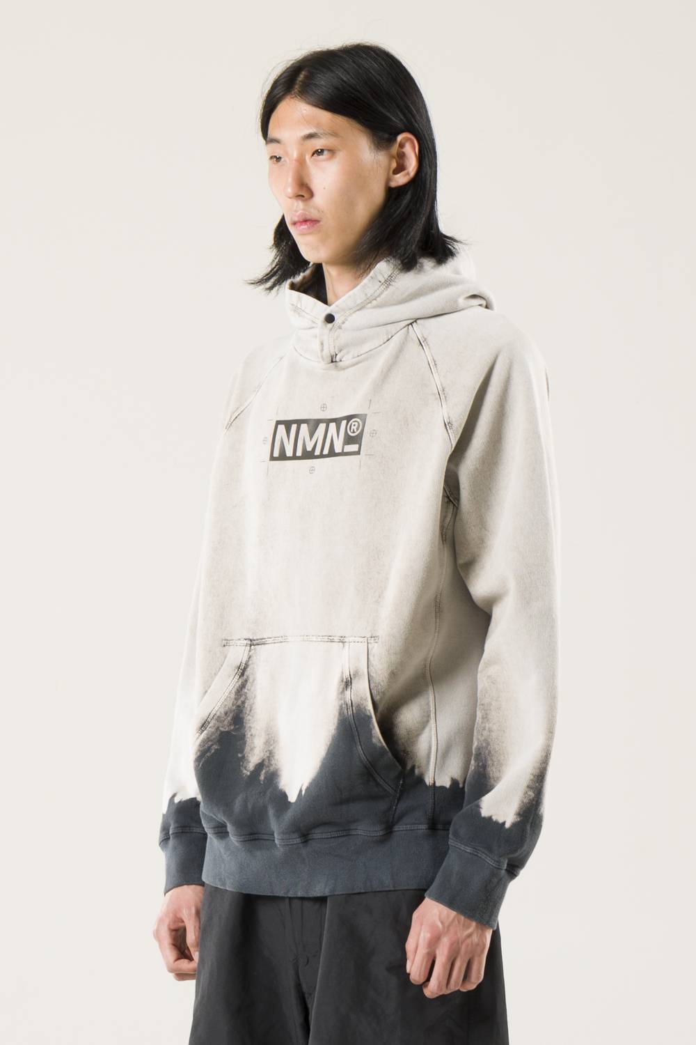 NemeN NMN_E22118F_190 [GEM DISCHARGED HOODY] Qualità