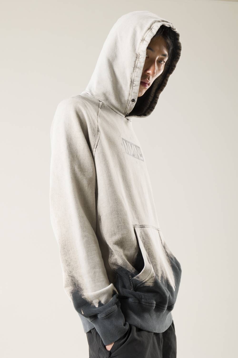 NemeN NMN_E22118F_190 [GEM DISCHARGED HOODY] Qualità