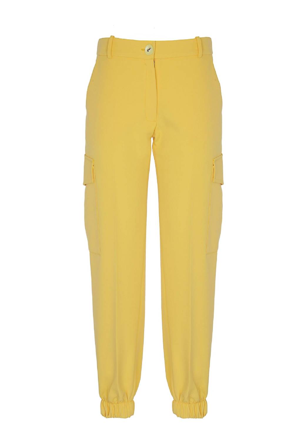 Lanacaprina PANTALONE CON TASCHE APPLICATE Nuovo