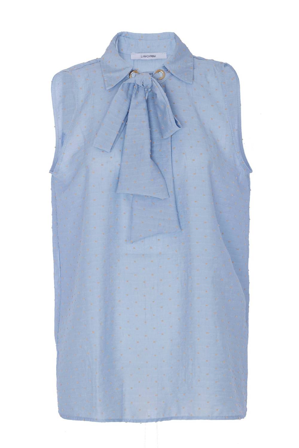Lanacaprina BLUSA SMANICATA SENZA ACCESSORIO