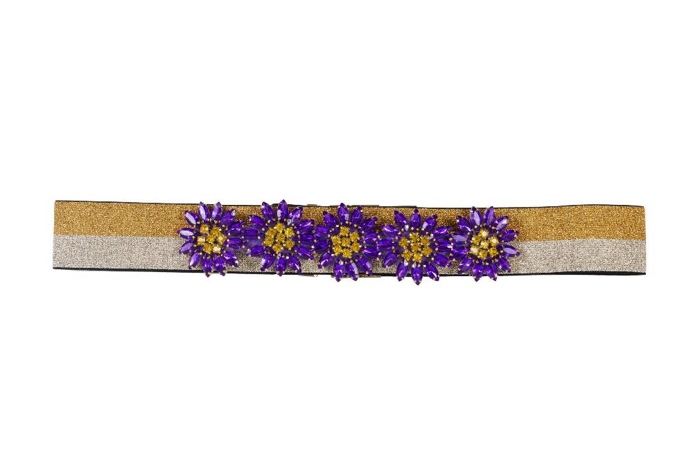 Lanacaprina CINTURA ELASTICA CON APPLICAZIONE STRASS Presa