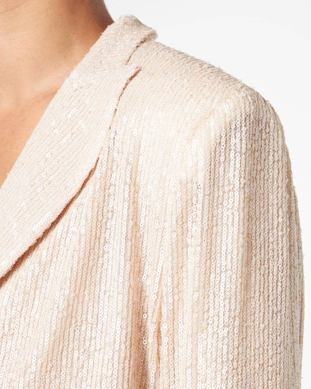 Le Twins Comacchio Corta Paillettes Opache Beige 2025