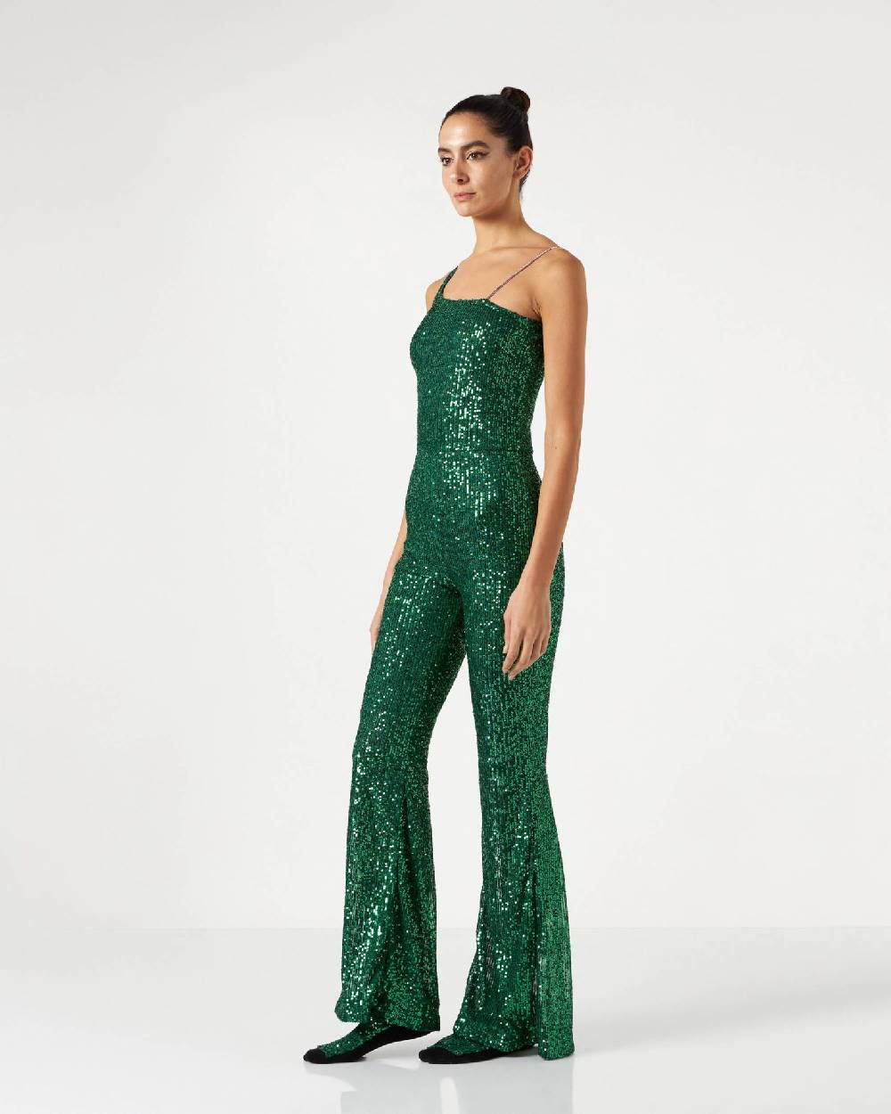 Le Twins Fabiana Paillettes Verde Spedizione Gratuita