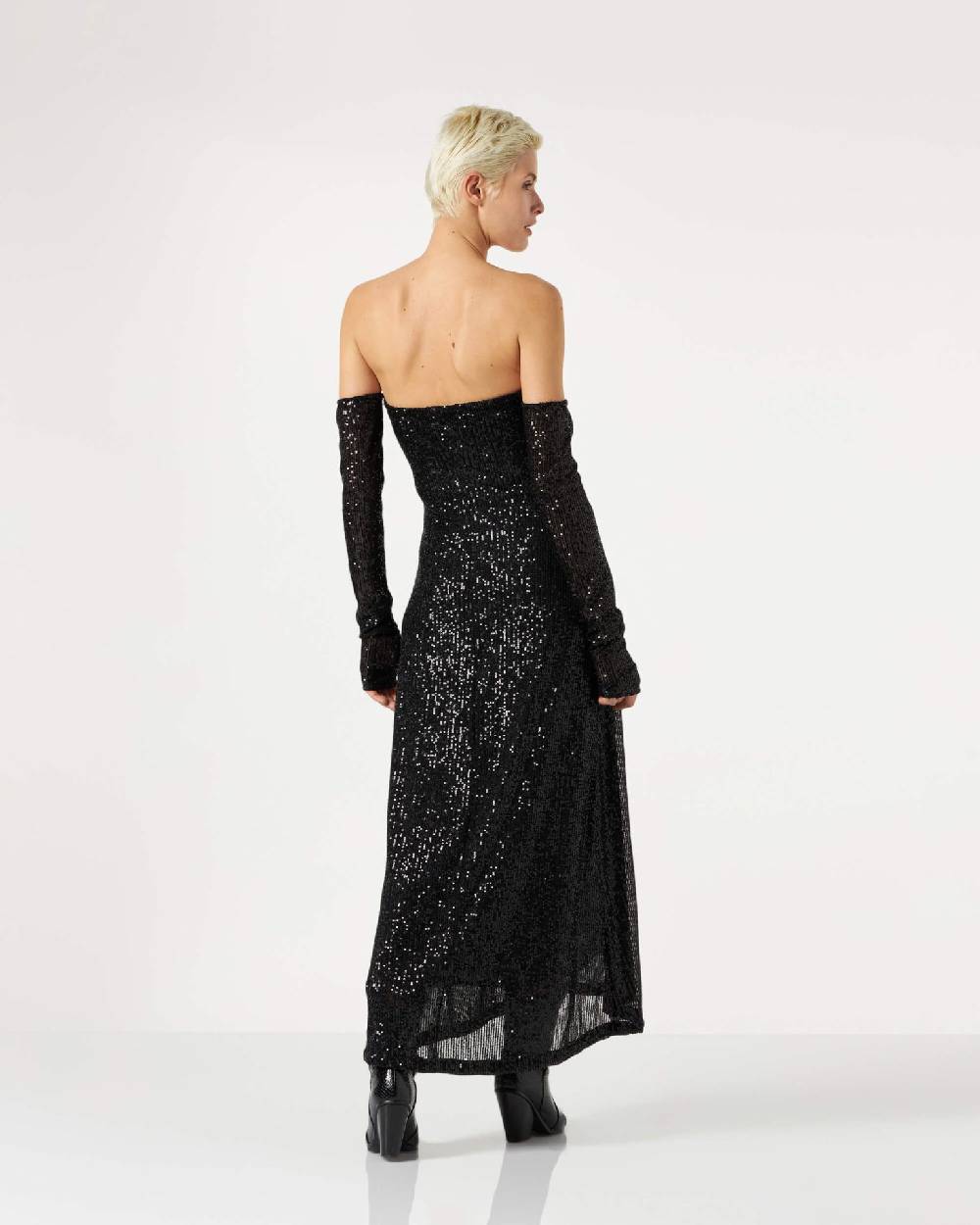 Le Twins Gina Paillettes Nero Shopping Online