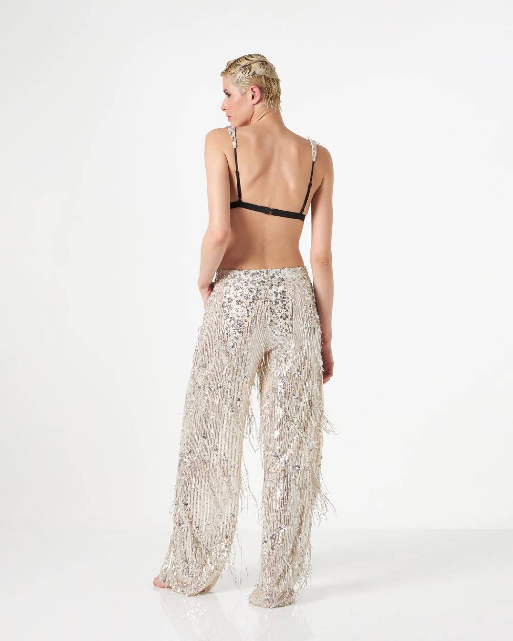 Le Twins Virgy Paillettes Argento Convenienza