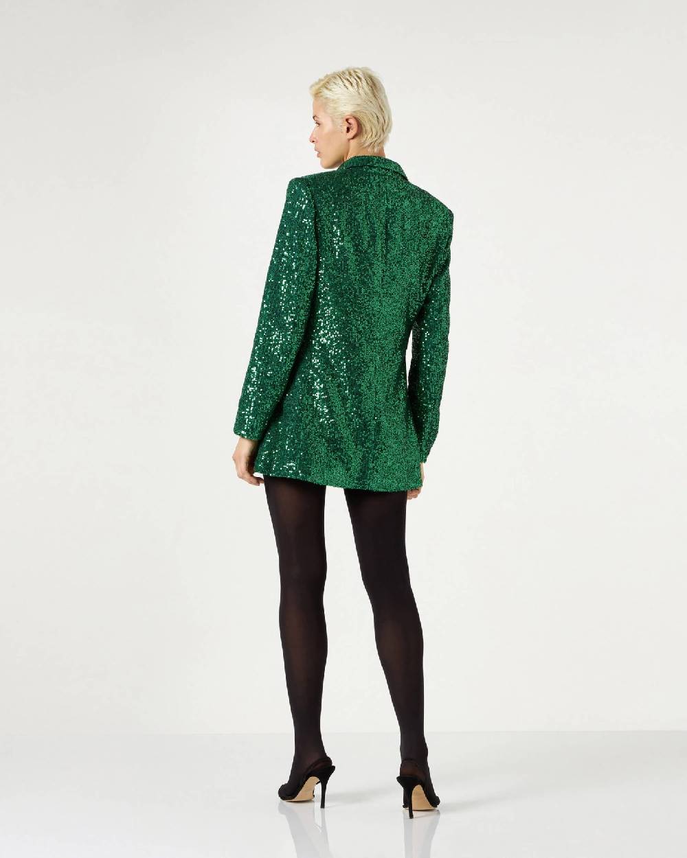 Le Twins Como Paillettes Verde Nuovo