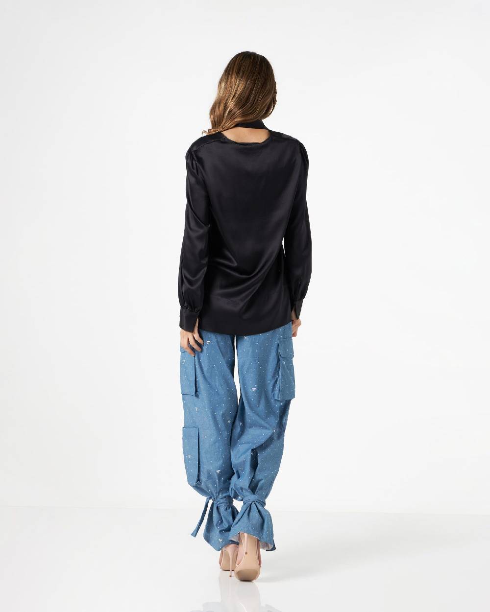 Le Twins Lecco Seta Nero Fino Al -60%