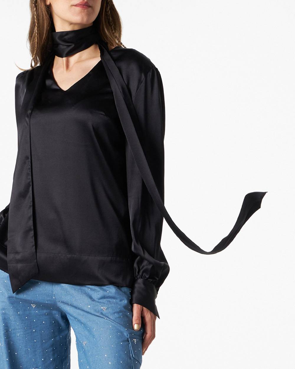Le Twins Lecco Seta Nero Fino Al -60%