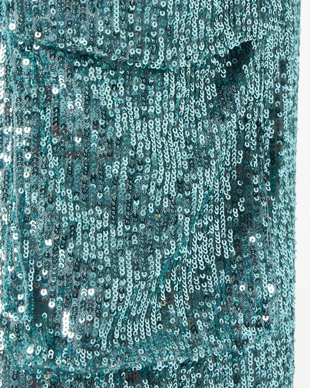 Le Twins Pamela Paillettes Turchese Moda