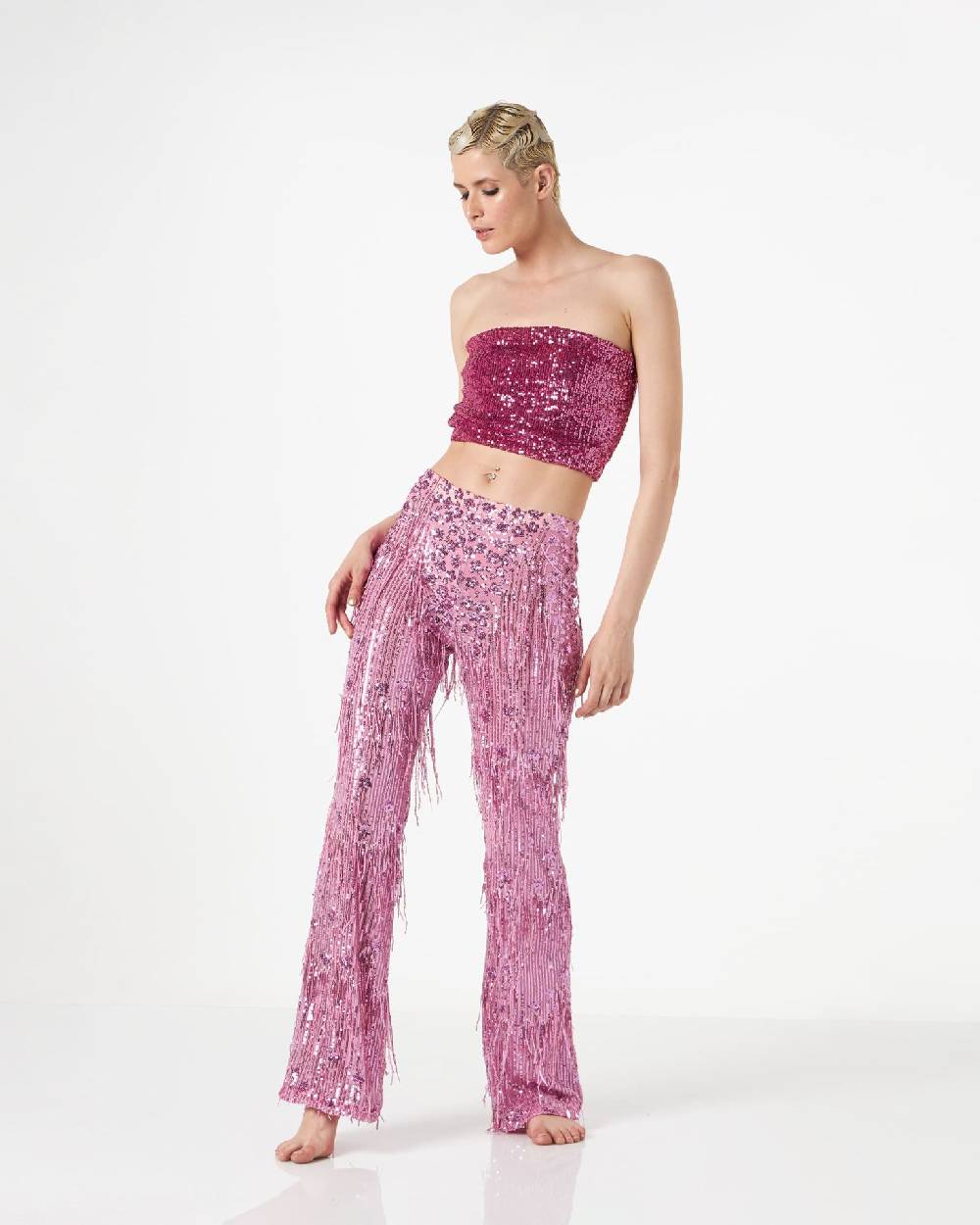 Le Twins Ludo Paillettes Fucsia Novità