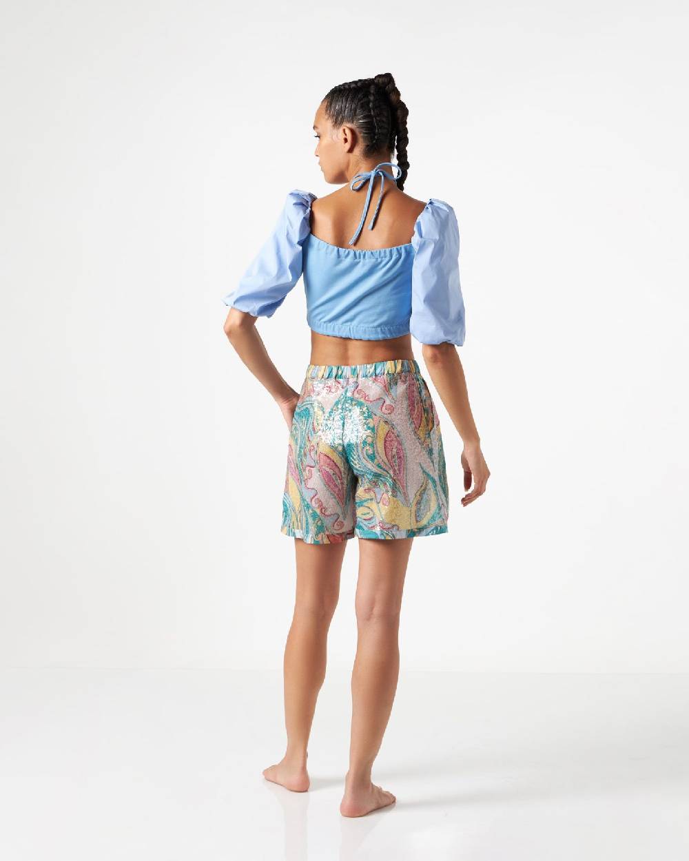 Le Twins Top Perla Celeste Offerta