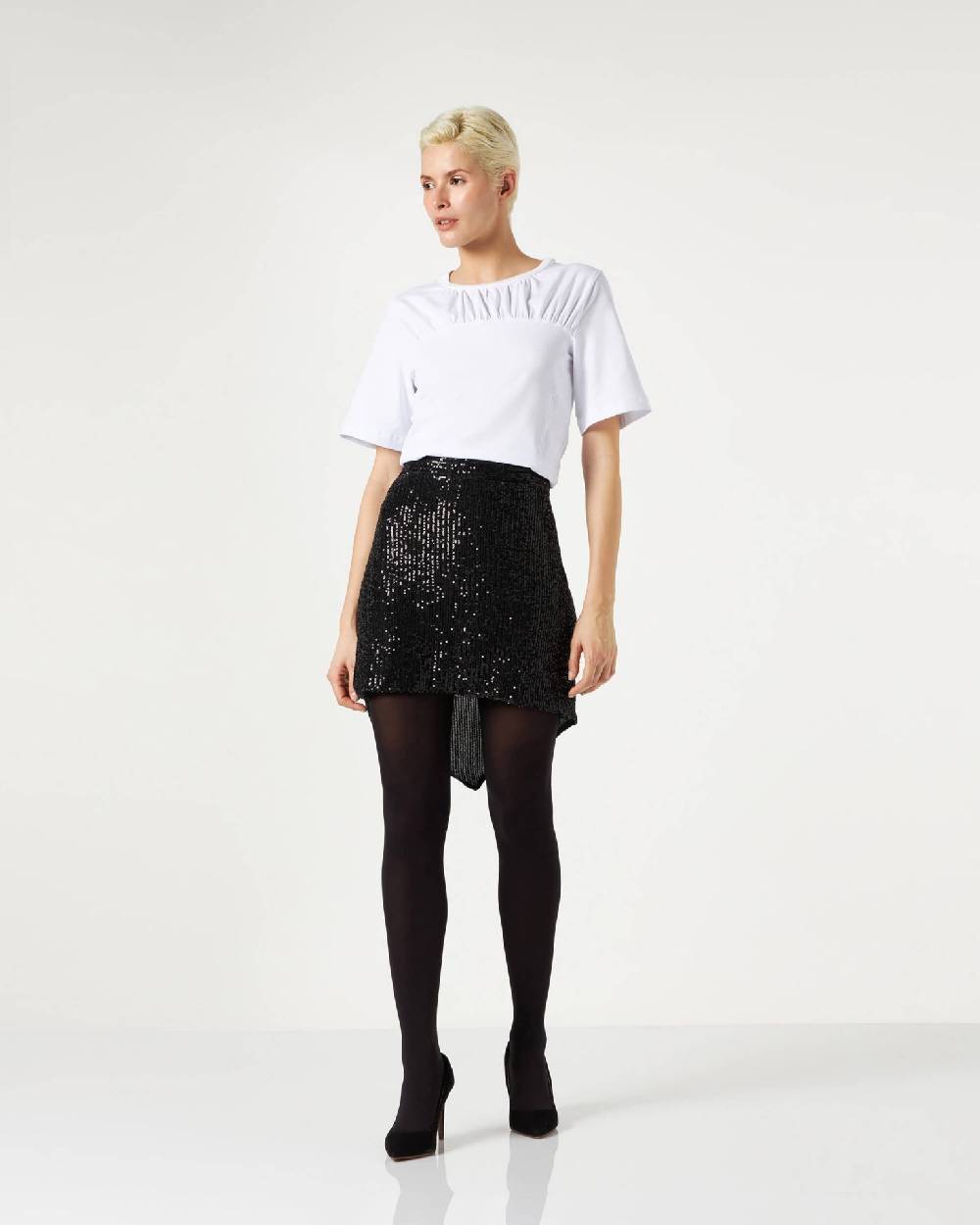 Le Twins Asti Paillettes Nero