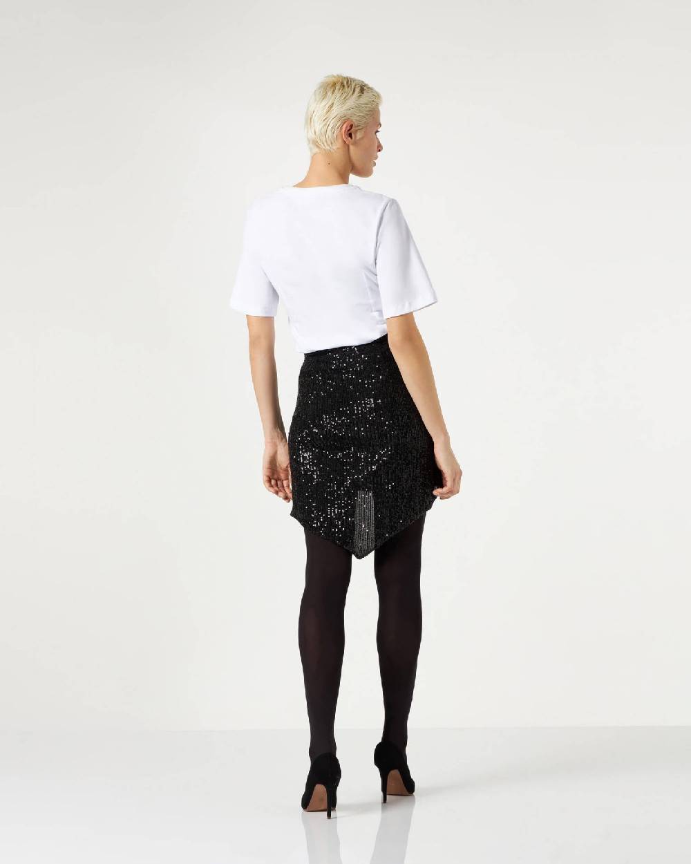 Le Twins Asti Paillettes Nero In Vendita
