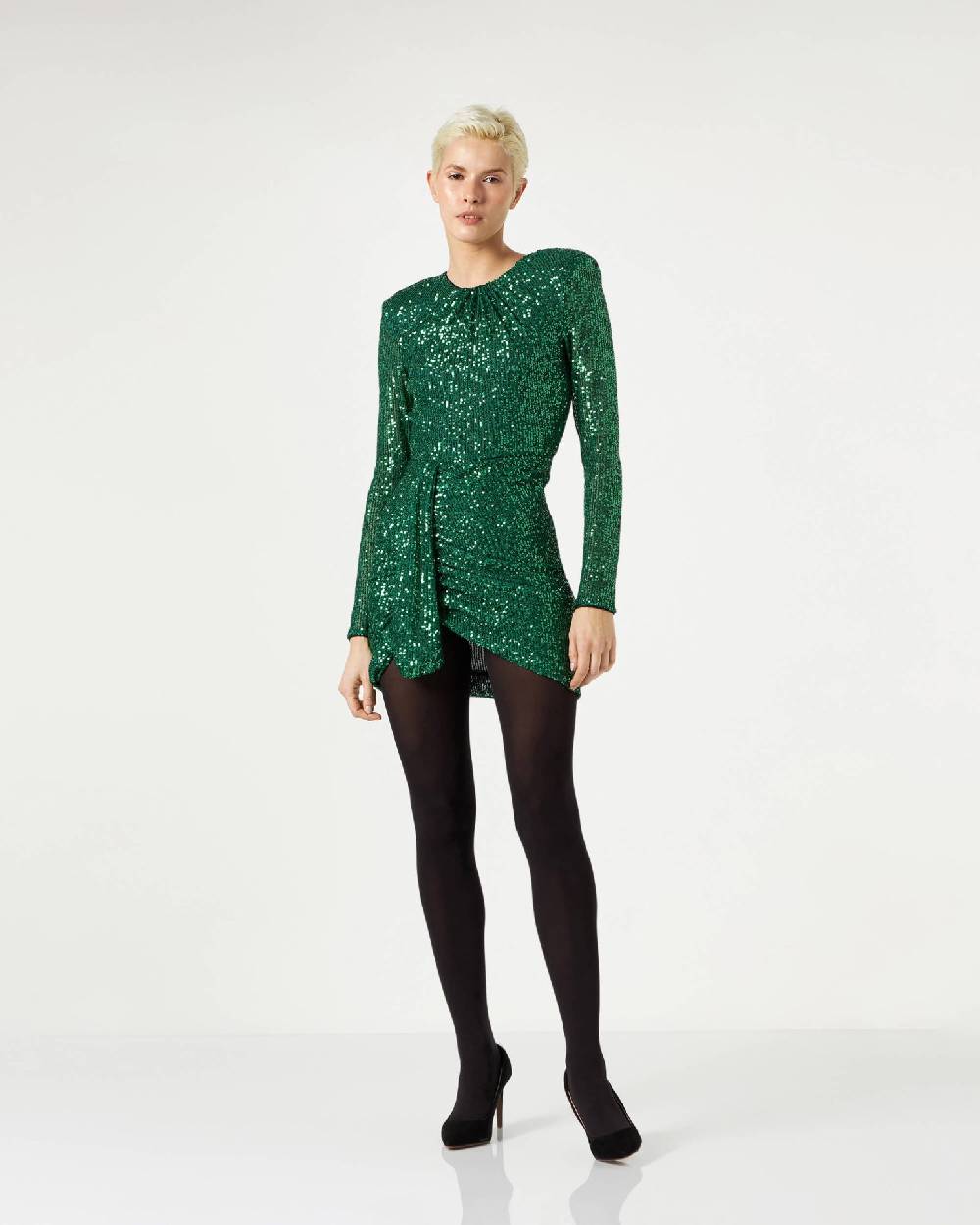 Le Twins Amalfi Paillettes Verde In Saldo