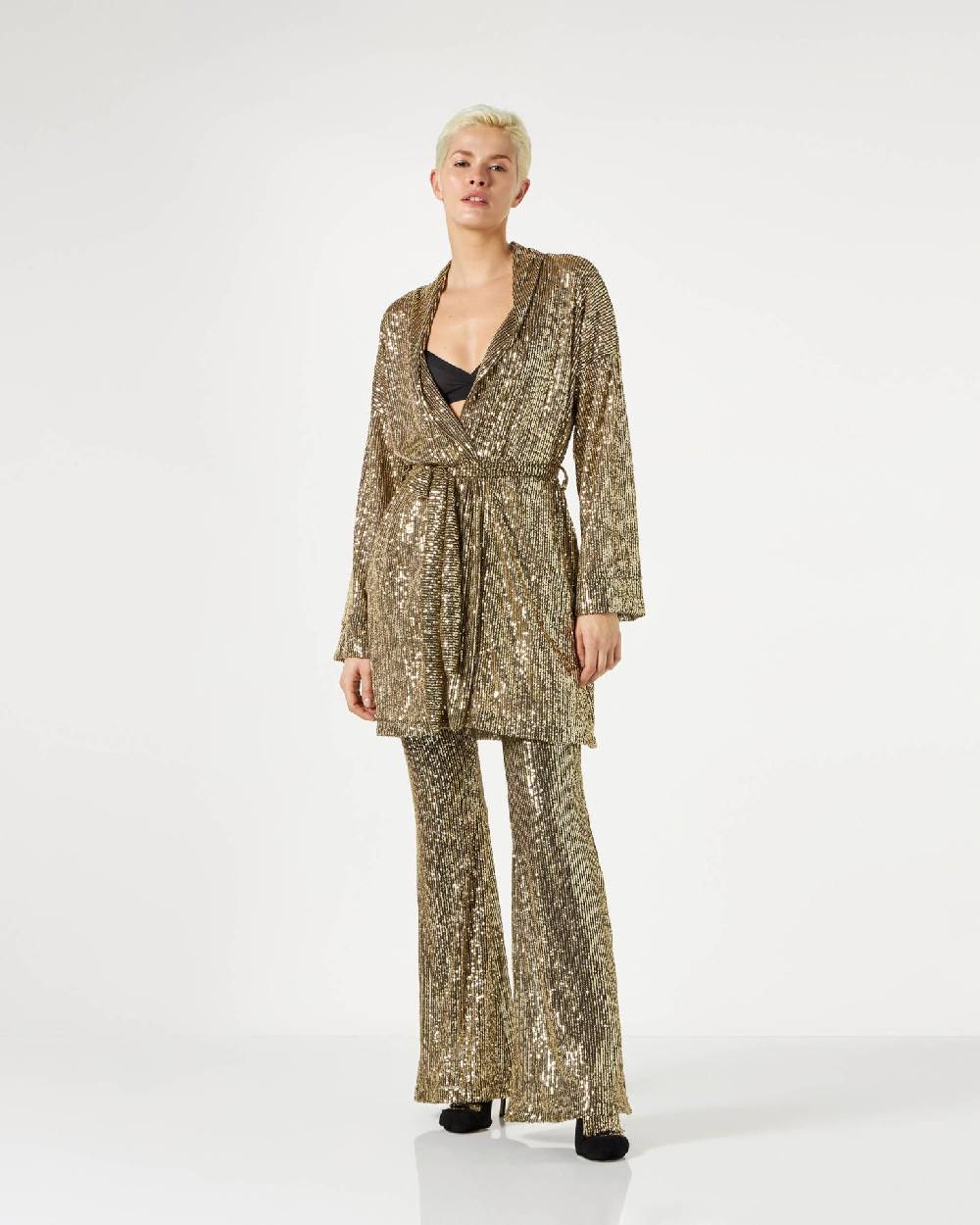 Le Twins Emma Paillettes Oro