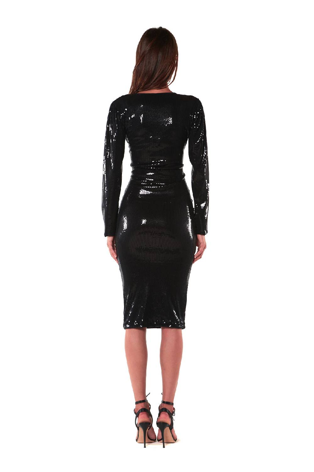 Le Twins FABIANA TUBINO NERO PAILLETTES Saldi Di Fabbrica