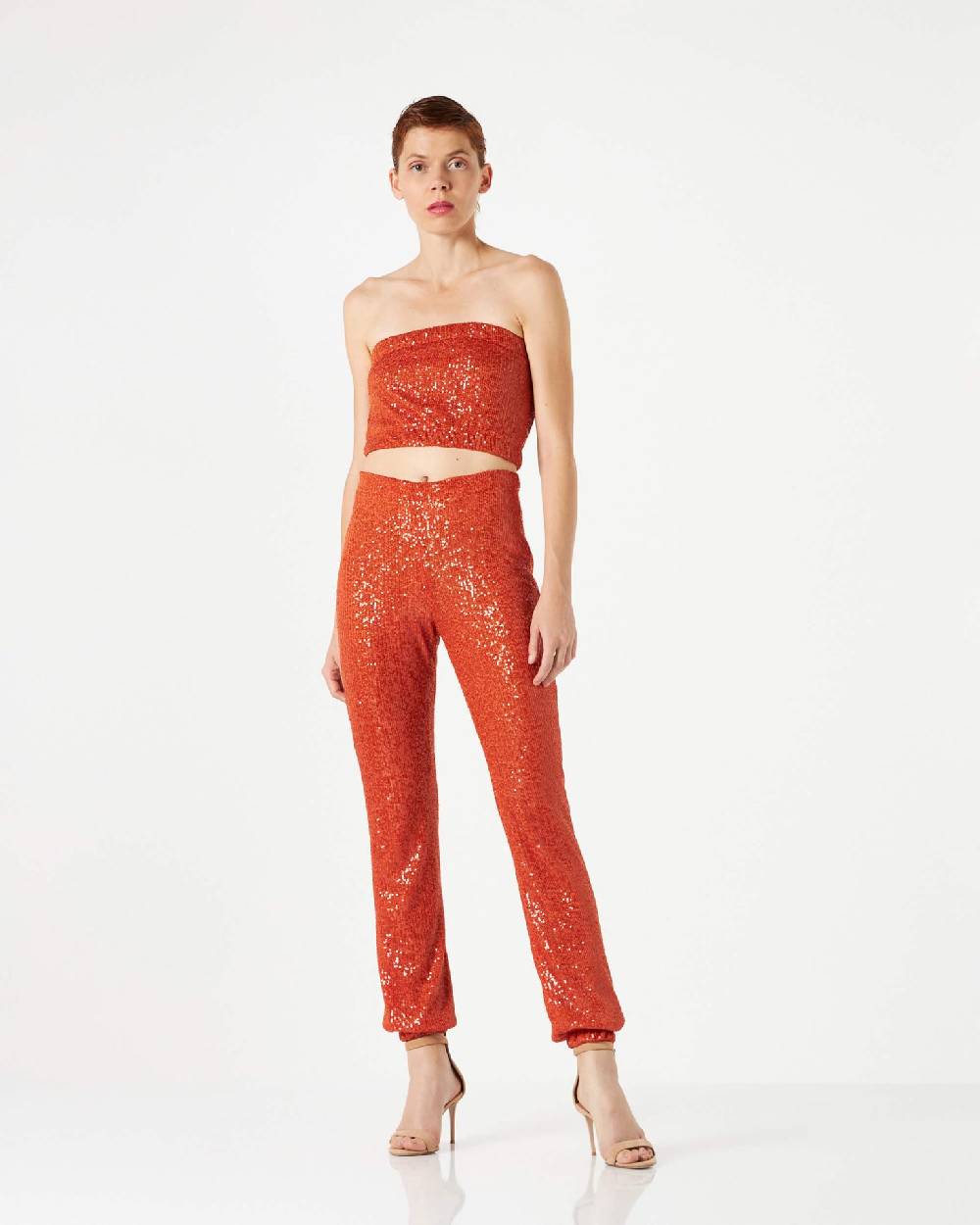 Le Twins Ludo Paillettes Arancio Italia