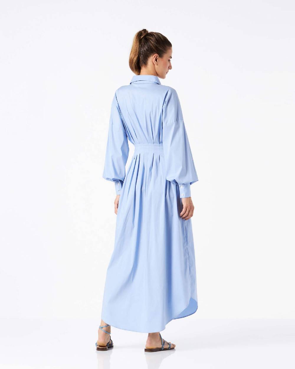 Le Twins Cristiana Lungo Celeste Fino Al -60%