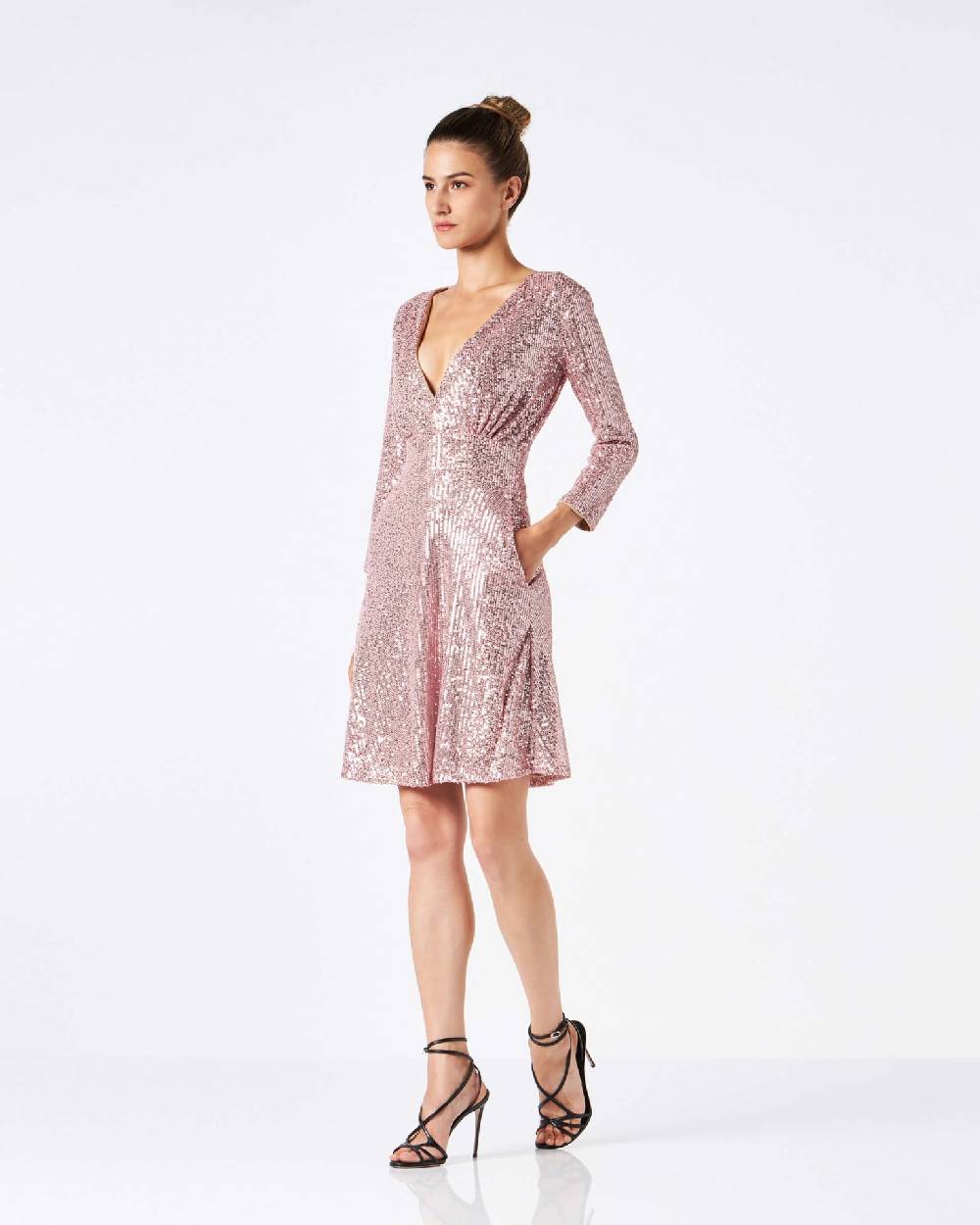 Le Twins Vania Paillettes Rosa Prezzo Ridotto