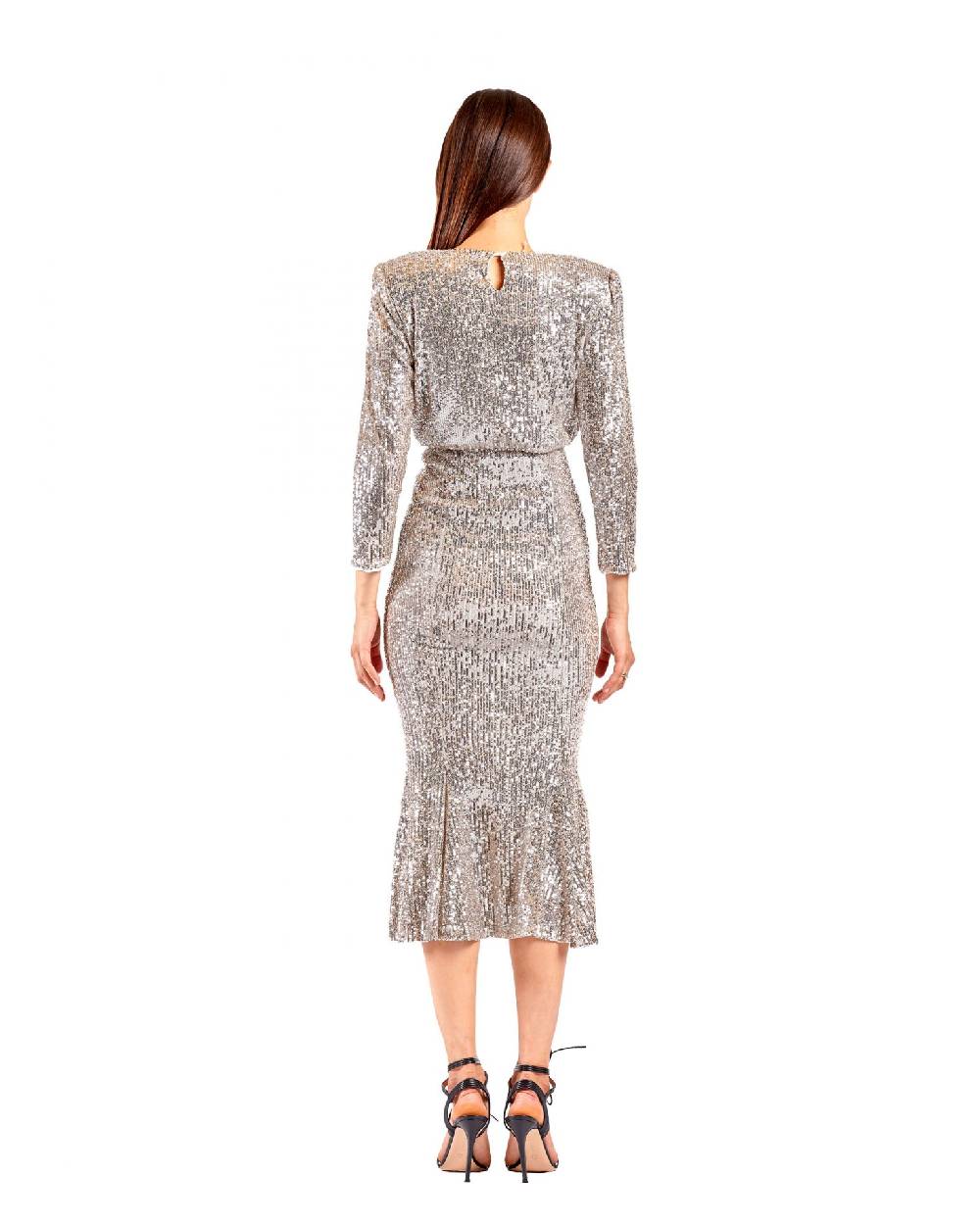Le Twins Abito Ilaria Paillettes Outlet