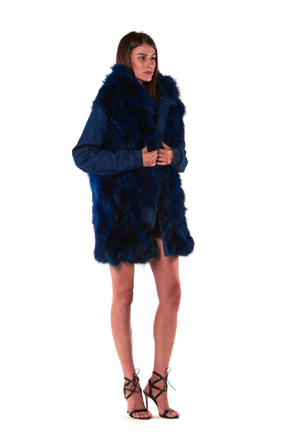 Le Twins PARKA SAINT MORITZ BLU Negozio