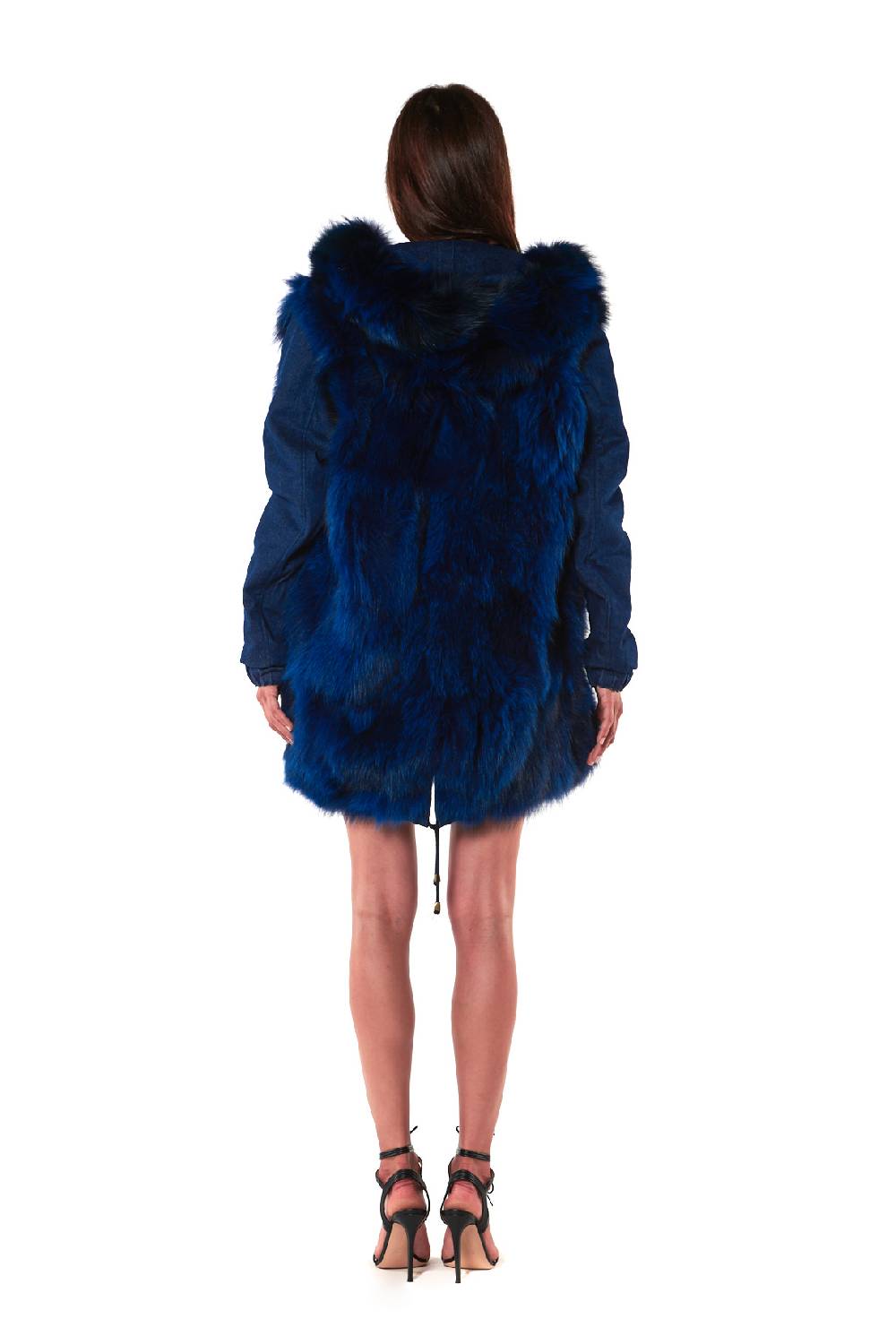 Le Twins PARKA SAINT MORITZ BLU Negozio