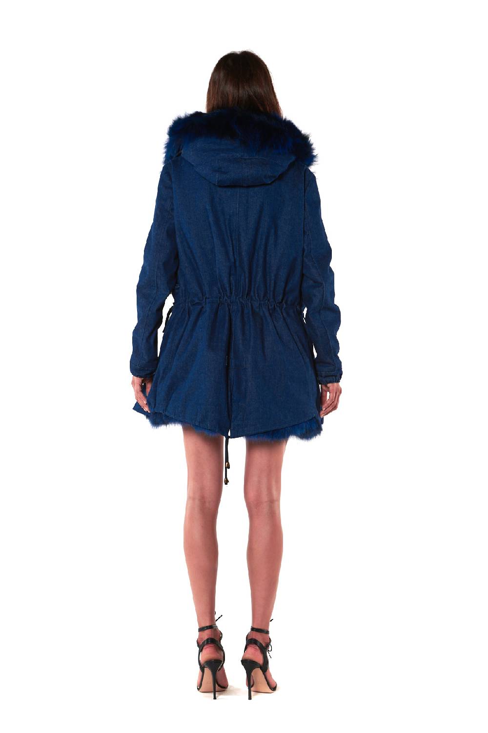 Le Twins PARKA SAINT MORITZ BLU Negozio