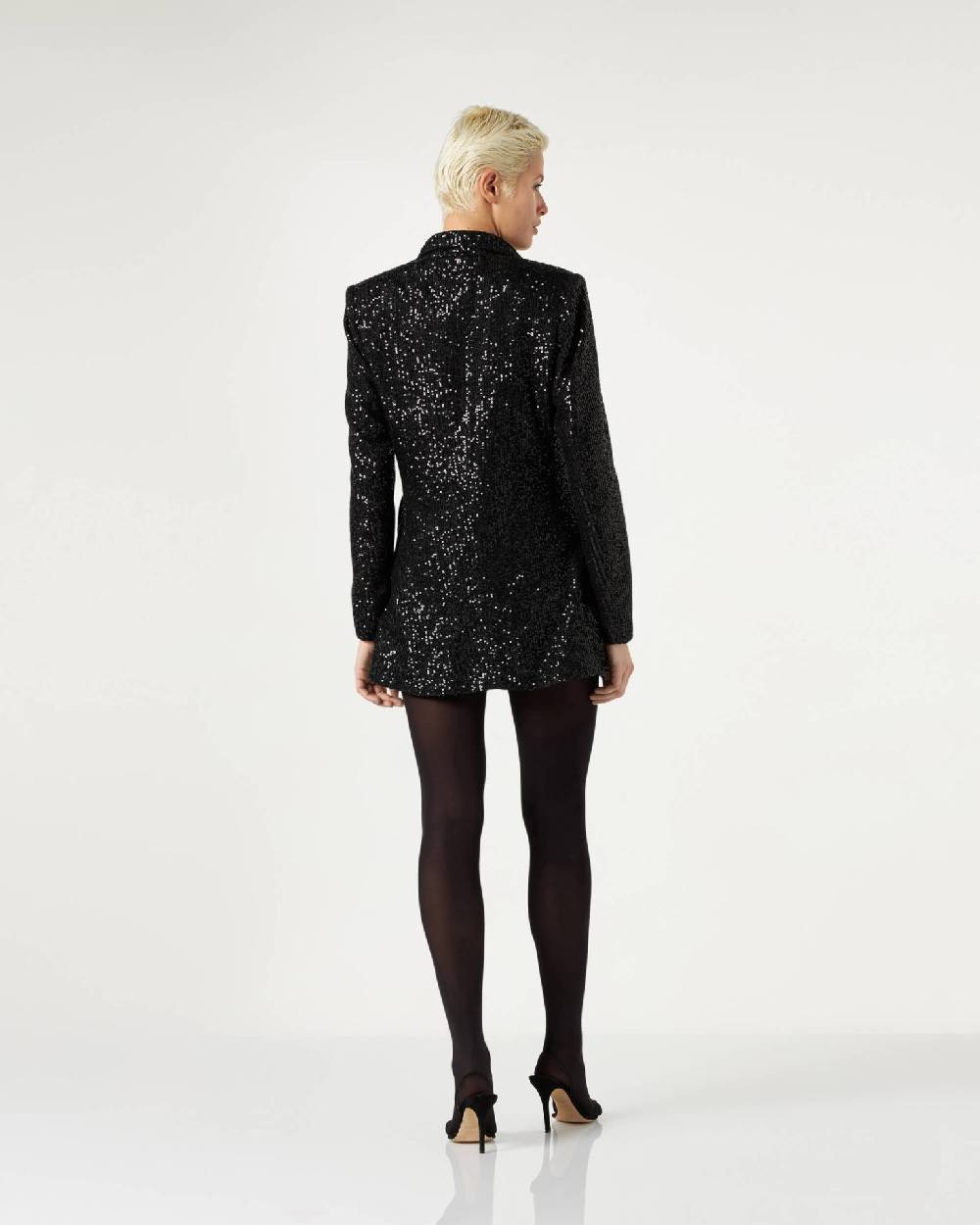 Le Twins Como Paillettes Nero In Saldo