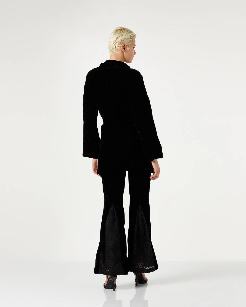 Le Twins Emma Veluto Nero Moda