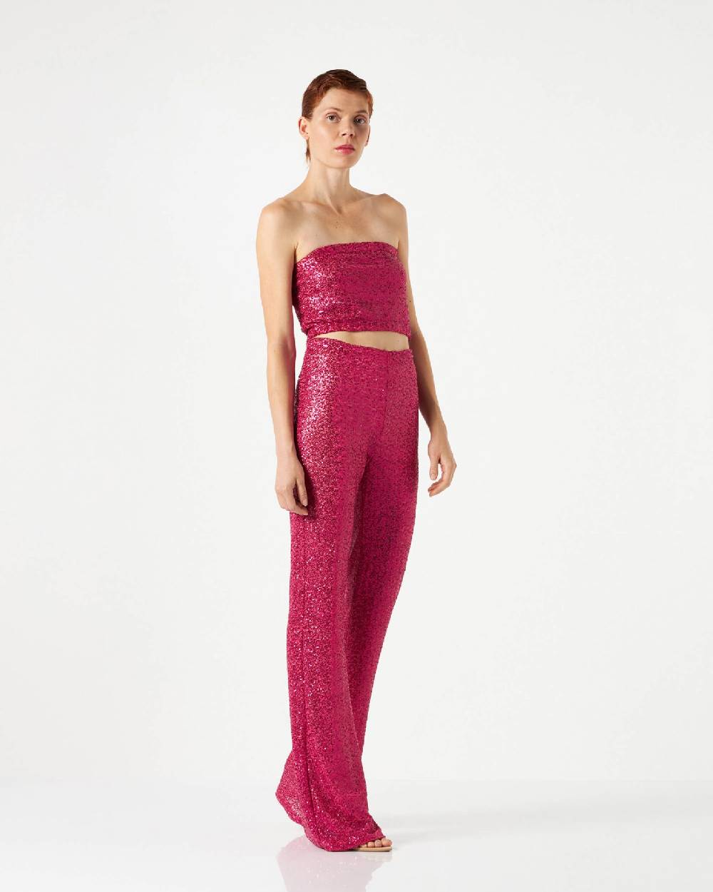 Le Twins Ludo Paillettes Fucsia In Linea