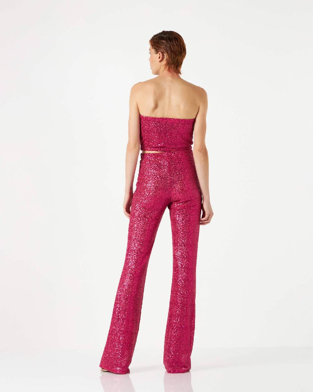 Le Twins Ludo Paillettes Fucsia In Linea
