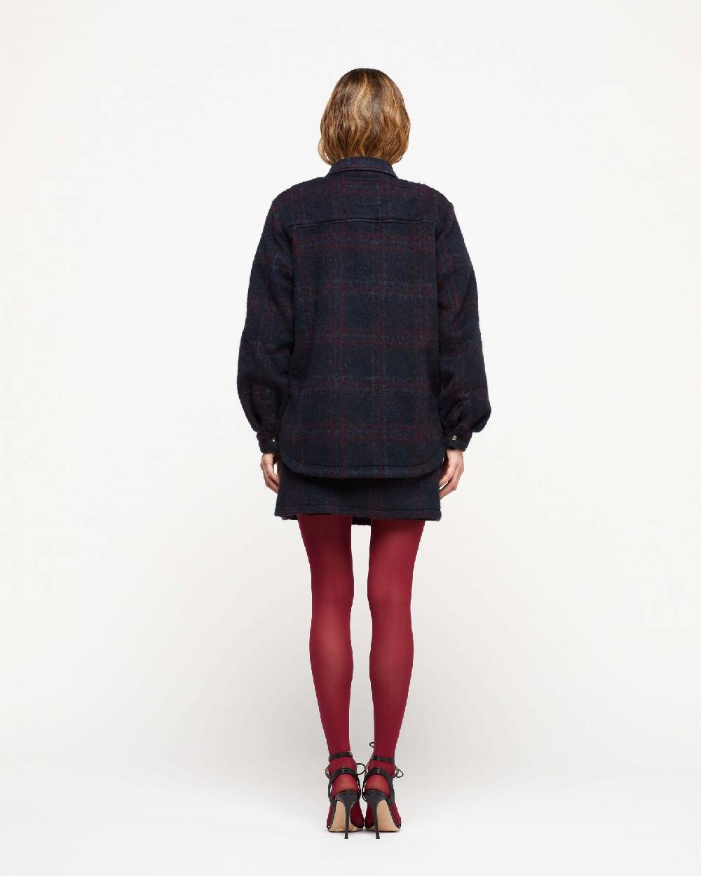Le Twins Camicia Daniela – Blu Riga Bordeaux Economico