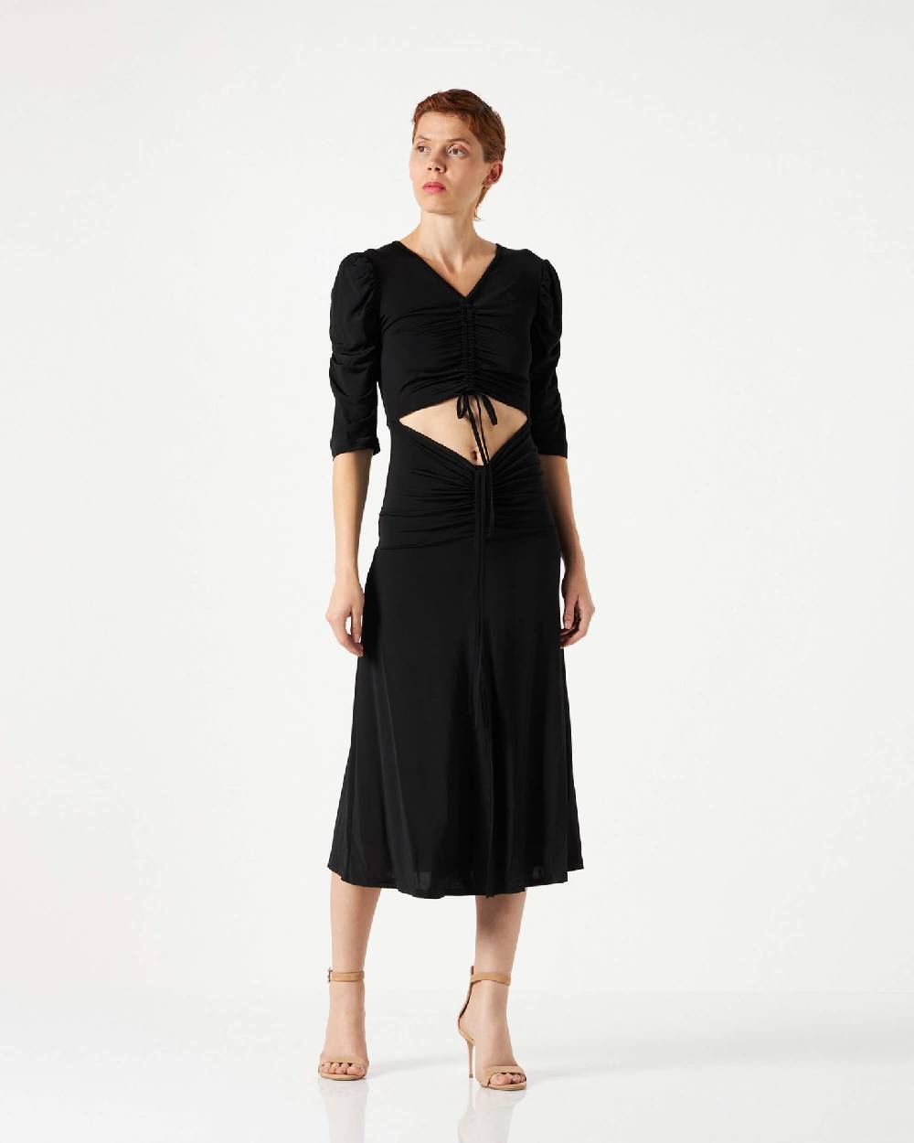 Le Twins Romina Lurex Nero Vendita Economica