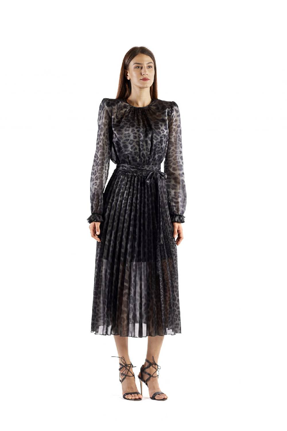 Le Twins Milano Animalier Grigio e Nero In Saldo