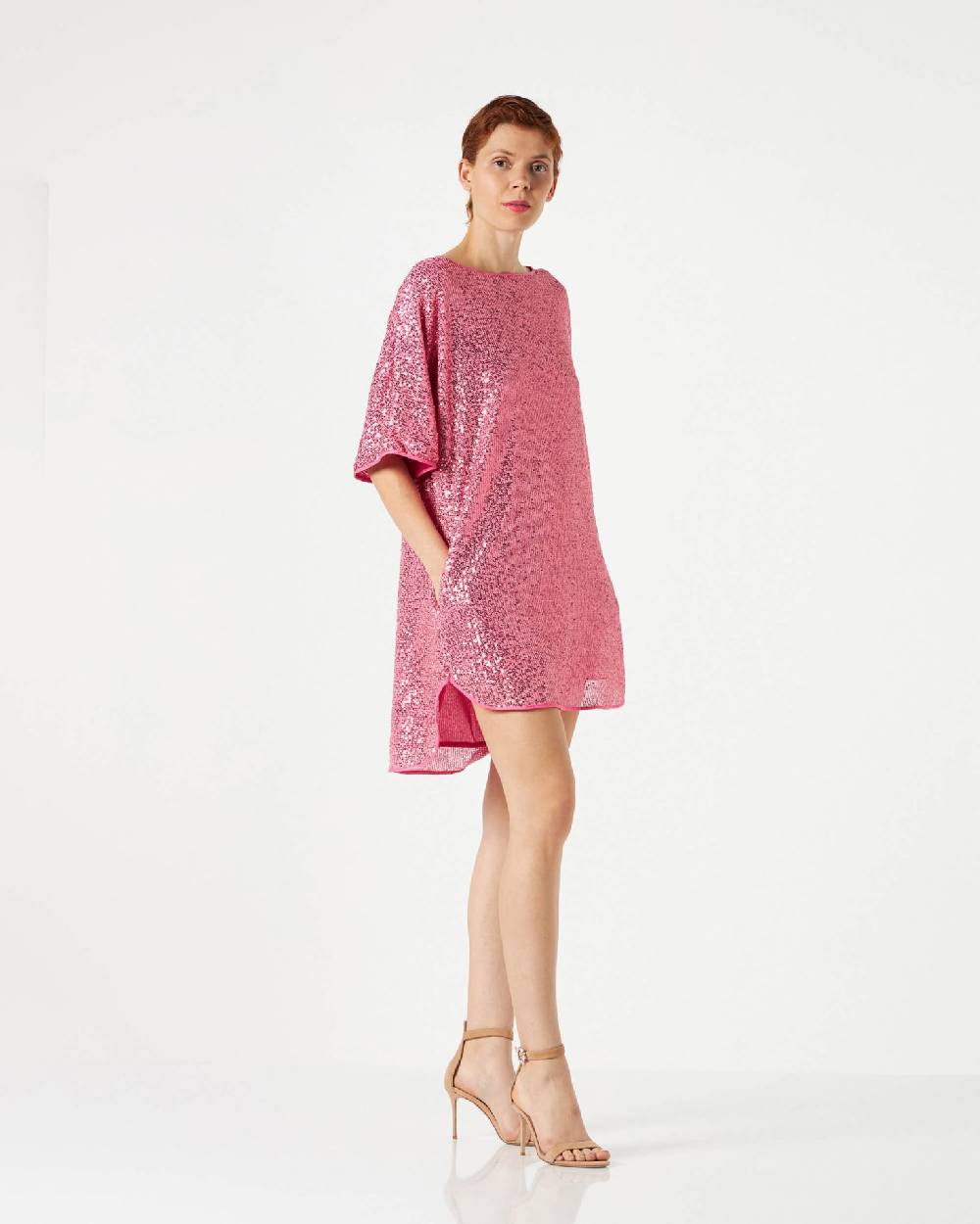 Le Twins Lilly Paillettes Rosa Nuovo