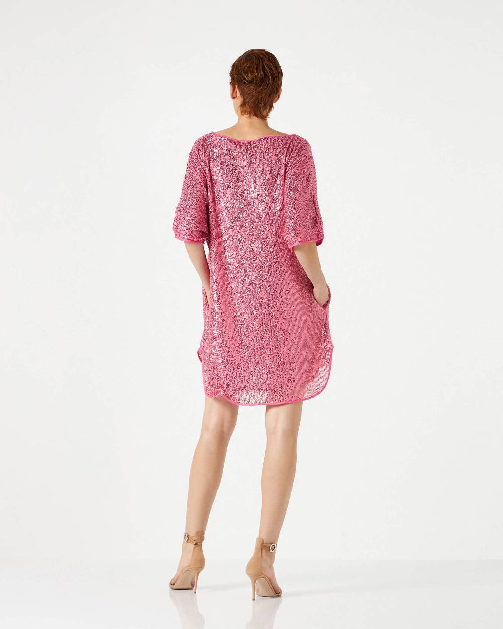 Le Twins Lilly Paillettes Rosa Nuovo