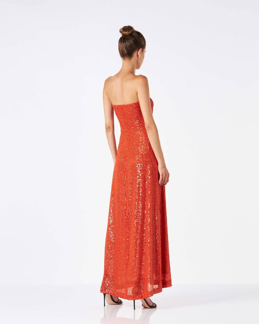 Le Twins Gina Paillettes Arancio Negozi Online
