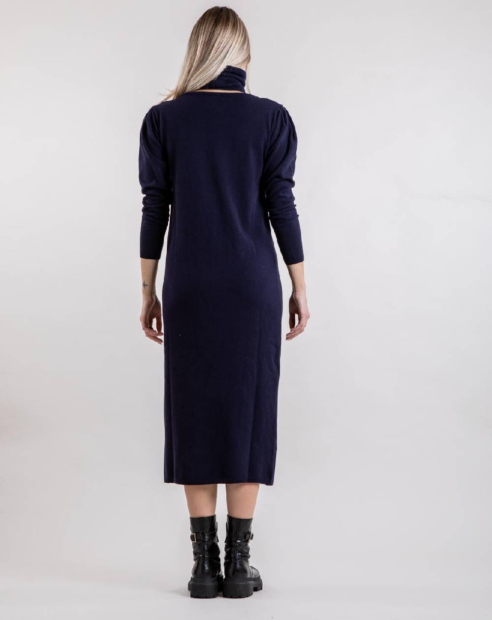 Le Twins Abito Dina – Blu Saldi Di Fabbrica