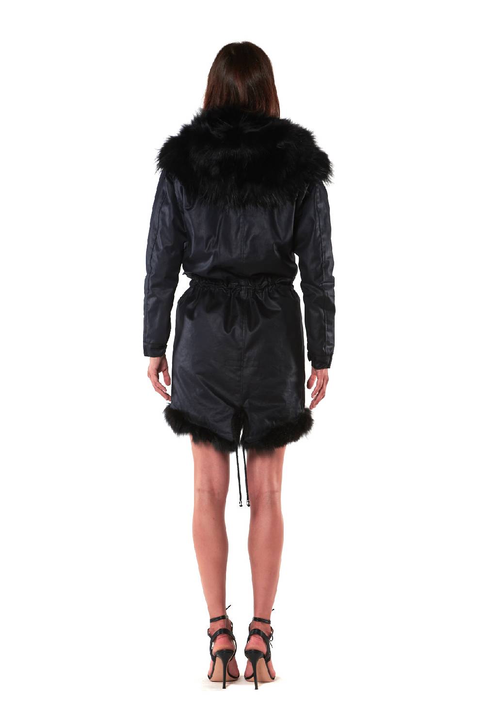 Le Twins PARKA GSTAAD NERO Nuovo