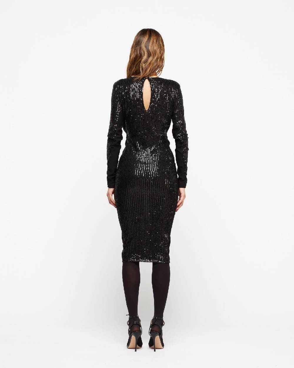 Le Twins Abito Fede – Paillettes Nero Acquista Ora