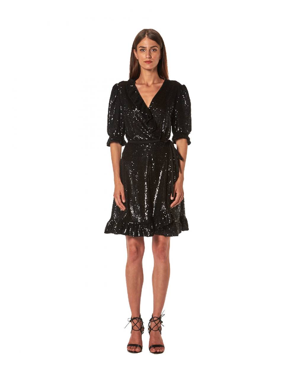 Le Twins Abito St. Tropez – Paillettes Nero