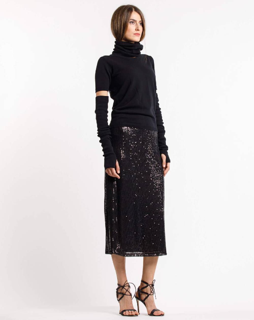 Le Twins Gonna Mara – Paillettes Nero Qualità Garantita